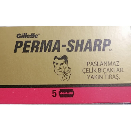 Gilette Perma-Sharp 5 Li Jilet Tıraş Bıçağı ve Yedekleri Fiyatı