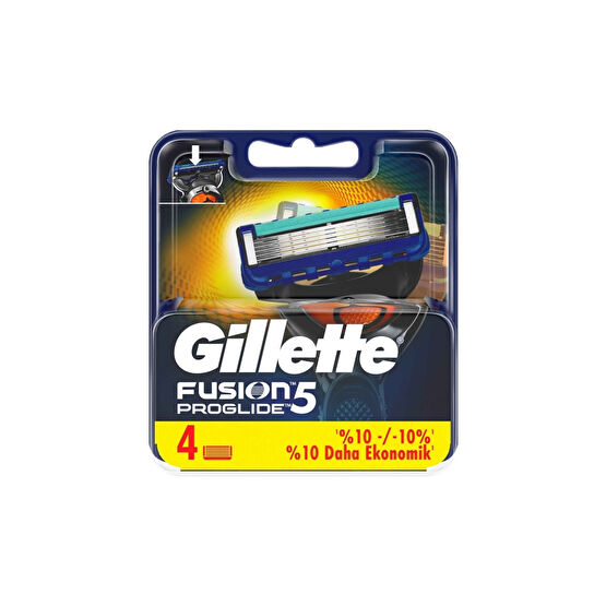 Gillette Fusion Proglide Yedek Tıraş Bıçağı 4'lü Tıraş Bıçağı ve Yedekleri Fiyatı