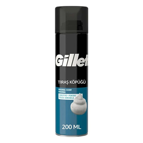 Gillette Hassas 200 ml Tıraş Köpüğü x 4 Adet Tıraş Jelleri / Köpükleri / Kremleri Fiyatı