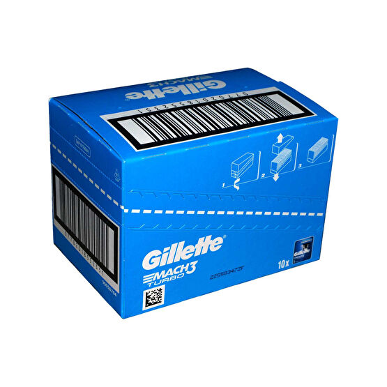 Gillette Mach 3 Turbo Yedek Tıraş Bıçağı 5'li