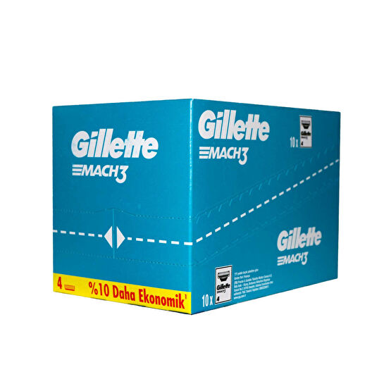 Gillette Mach 3 Yedek Tıraş Bıçağı 4'lü