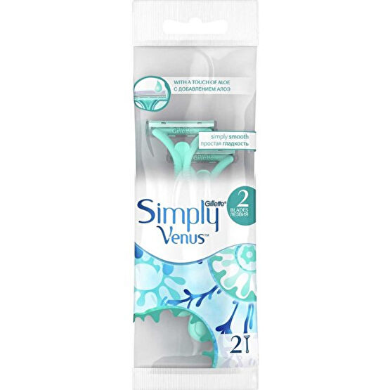 Gillette Venus Gillette Simply Venus 2 Kullan At Kadın Tıraş Bıçağı 2'li 3014260248642 Tıraş Bıçağı Tıraş Makineleri Fiyatı