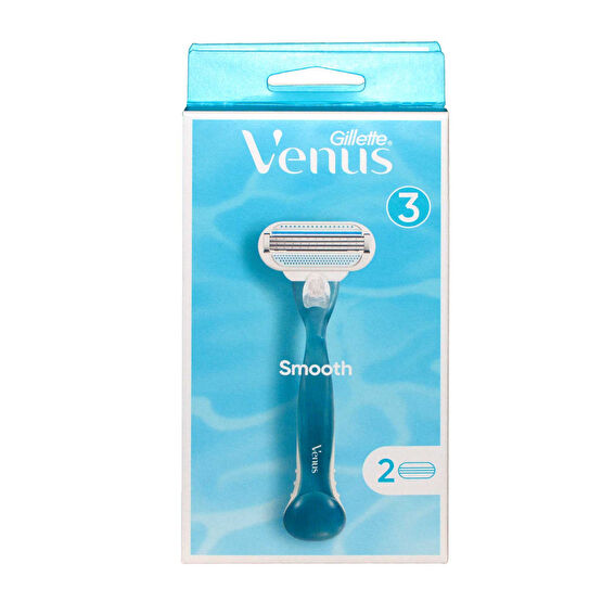 Gillette Venüs Smooth Tıraş Makinesi + 2 Yedek Bıçak Tüy Temizleme Makineleri Fiyatı