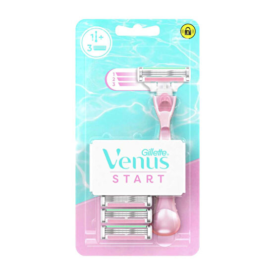 Gillette Venüs Start Kadın Tıraş Makinesi + 3 Yedekli Tüy Temizleme Makineleri Fiyatı