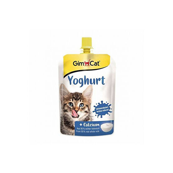 Gimcat Kalsiyumlu Kedi Ödül Yoğurdu 150 gr