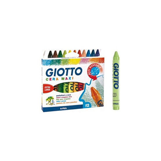 Giotto Cera Maxi - Jumbo Mum Boya 12 Renk Mum Boya Fiyatı