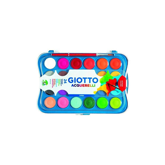 Giotto Sulu Boya 24 Renk Çap 30 mm Sulu Boya Fiyatı