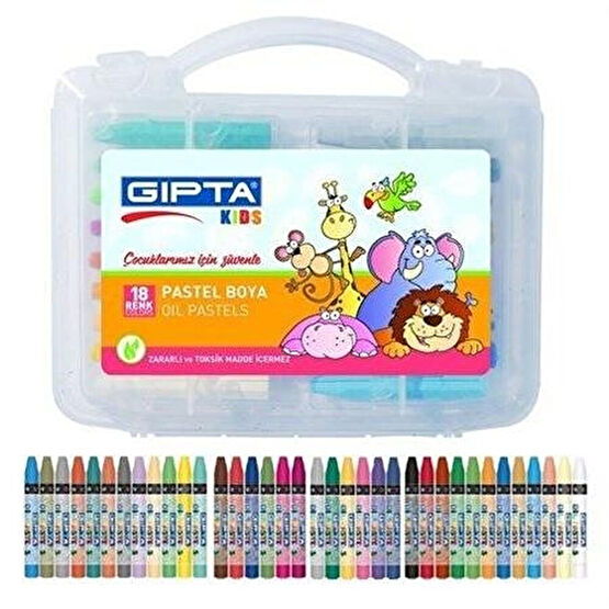 GIPTA 36 RENK PP ÇANTA PASTEL BOYA Pastel Boya Fiyatı
