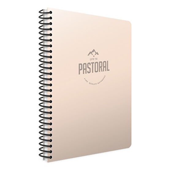 Gıpta Pastoral Spiral Plastik Kapak Defter A4 72 Yp.Kareli Spiralli Defter Fiyatı