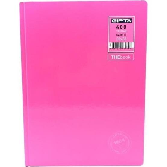 Gıpta The Book Sert Kapaklı 20 x 28 - 400 Yaprak Defter