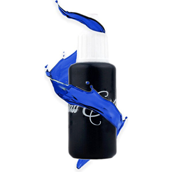 Glass & Gloss Sıvı Pigment Boya Ultra Konsantre 20CC - Mavi Mum Boya Fiyatı
