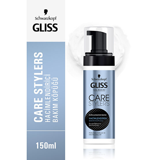 Gliss Care Stylers Hacimlendiren Saç Bakım Köpüğü 150 ml