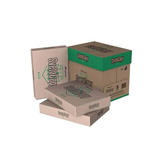 GLOBALİZED Svetocopy Eco 80 gr Fotokopi Kağıdı Göz Yormayan A4 Krem Rengi 1 Koli 500lü 5 Paket Fotokopi Kağıdı Fiyatı