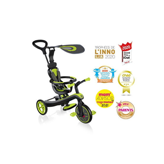 Globber Explorer 4in1 Bisiklet - Yeşil Scooter Fiyatı