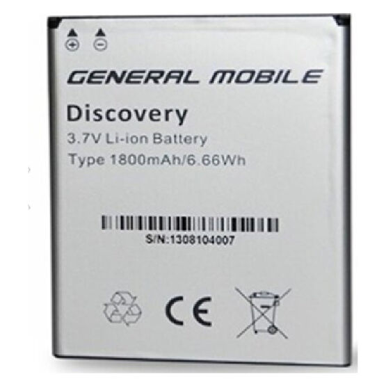 GMC General Mobile Dıscovery / E3 Batarya Maxpoint Cep Telefonu Bataryası Fiyatı