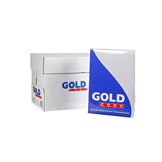 Gold Copy A4 Fotokopi Kağıdı 80 gr 1 Koli 5 Paket 2500 Sayfa Fotokopi Kağıdı Fiyatı