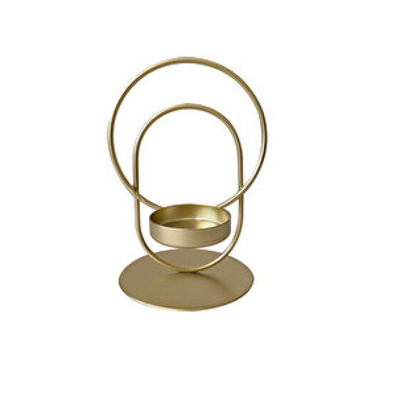 Gold Şamdamlık 9x8x13,5 cm Mumluk Fiyatı