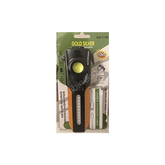 Gold Silver GS-1150 Mıknatıslı Powerbanklı Fener Dekoratif Lamba Fiyatı