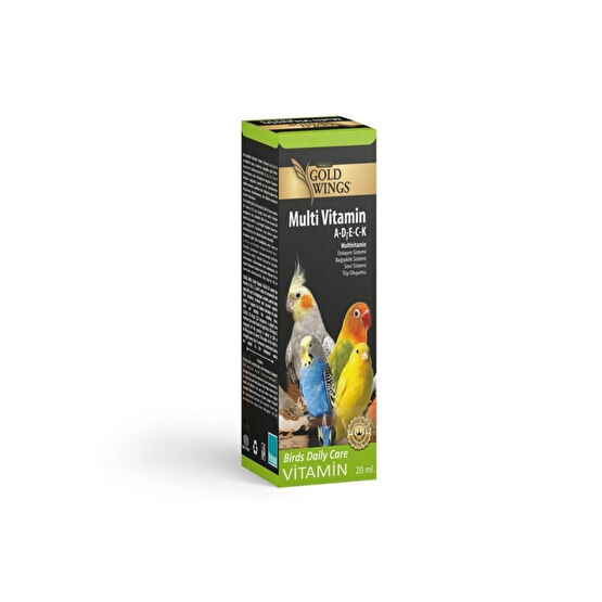 Gold Wings Premium Multivitamin (TÜY OLUŞUM DESTEK.) 20cc