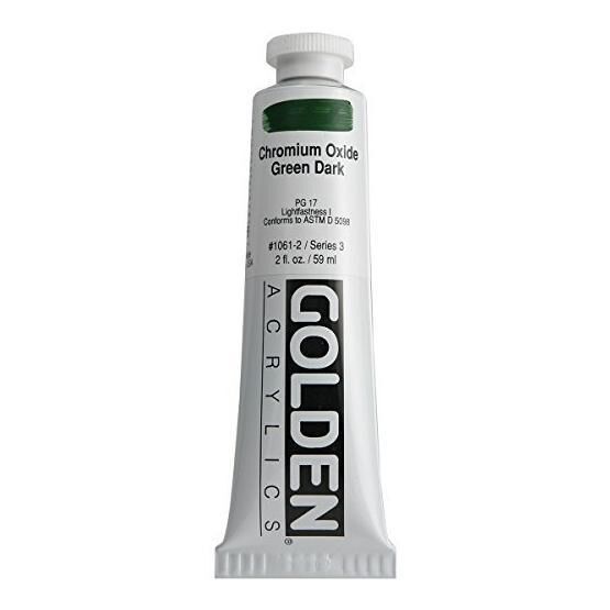 Golden Heavy Body Acrylic 59 ml Seri 3 Chrom Oxide