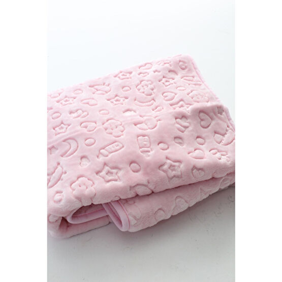 GOLDEN SPRING Kabartmalı Peluş Bebek Battaniyesi Peluş 100 x 120 Beden Bebek Battaniyesi Fiyatı