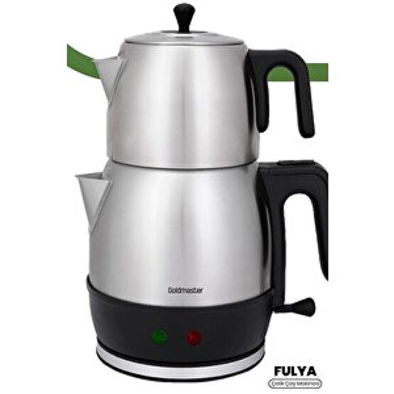 Goldmaster Fulya Inox 30 Bardaklık Geniş Kapasiteli 2200 Watt Paslanmaz Çelik Çay Makinesi Ve Su Isıtıcısı Çay Makineleri Fiyatı
