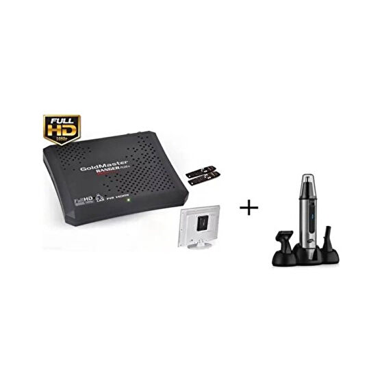 Goldmaster Ranger Plus Uydu Alıcısı+ Goldmaster Star Erkek Kişisel Bakım Seti Uydu Alıcıları Fiyatı