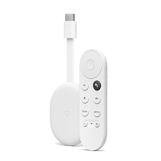 Google Ga01919-Us Chromecast TV 4K Beyaz Medya Oynatıcı Medya Oynatıcı / Player Fiyatı