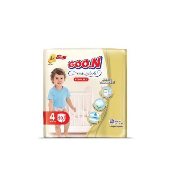 Goo.N İkiz Paket 4 (20 Adet) Premium Külot