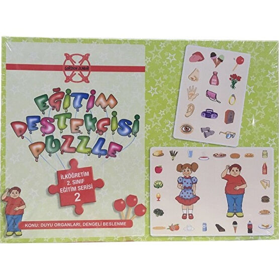 Gordion İlköğretim 2.Sınıf Eğitim Destekçisi Duyu Organları Dengeli 60 Parça Puzzle & Aksesuarları Fiyatı