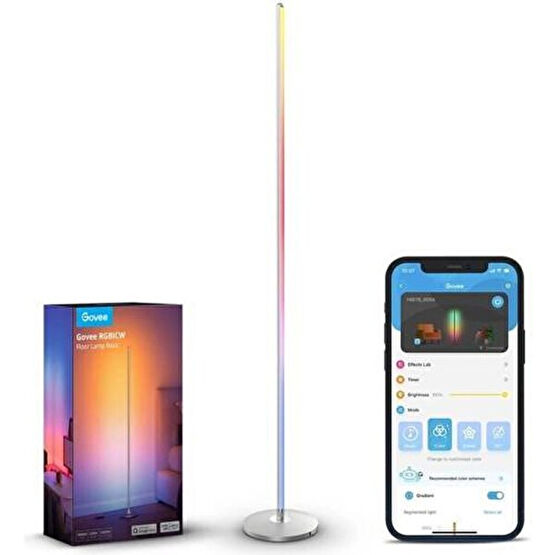 Govee Rgbicw H6076312 Smart Corner Floor Lamp Led Aydınlatmalar Fiyatı