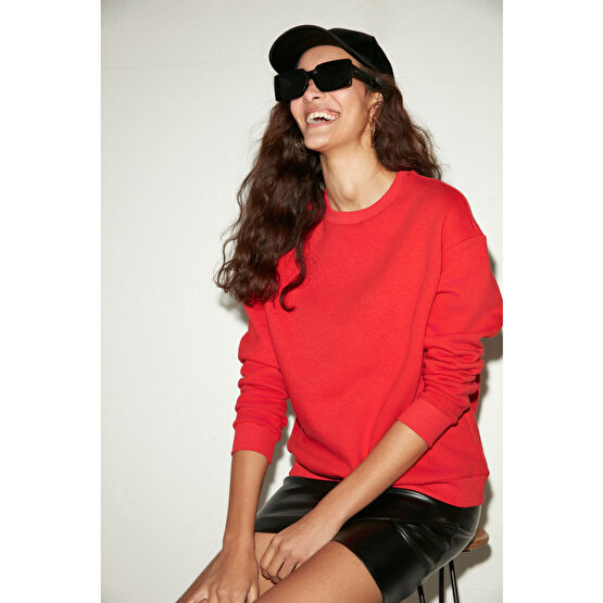 GRIMELANGE Susana Relaxed Oversize Sweatshirt XL Beden Bayan Sweatshirt Fiyatı