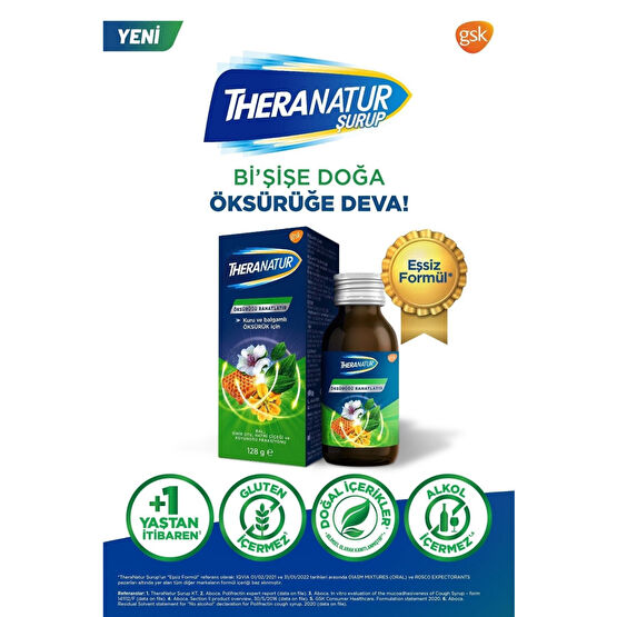 GSK Theranatur Öksürük Şurubu 128 G
