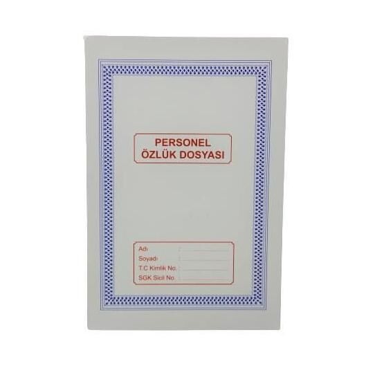 Gülpaş Personel Özlük Dosyası Matbuu Evrak & Defter Fiyatı