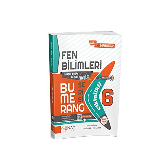 Günay Yayıncılık Günay Yayınları 6. Sınıf Fen Bilimleri Etkinlikli Bumerang Serisi