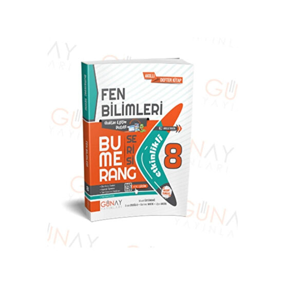 Günay Yayıncılık Günay Yayınları Bumerang 8. Sınıf Fen Bilimleri