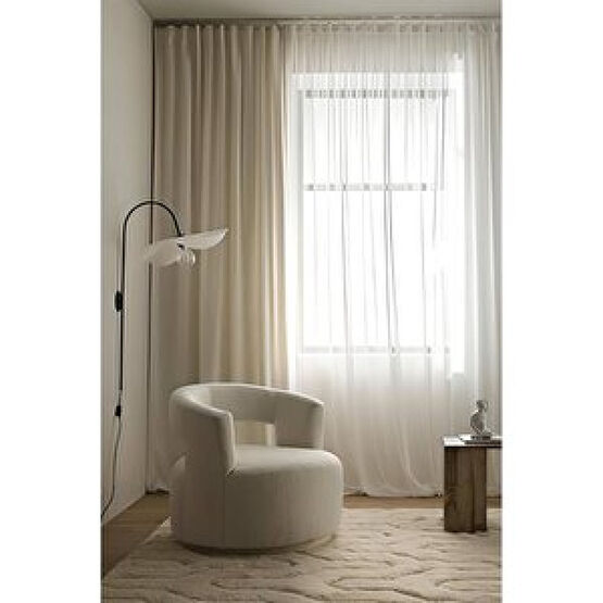 Güneş Home Pamuk Dokulu Desenli Tül Perde Pilesiz 200x250 cm Tül Perde Fiyatı