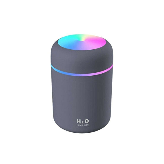 H2O Humidifier 300 Ml Ulrasonik Hava Nemlendirici Buhar Makinesi Ve Aroma Difüzörü (antrasit) Hava Temizleme - Nemlendirme Cihazları Fiyatı