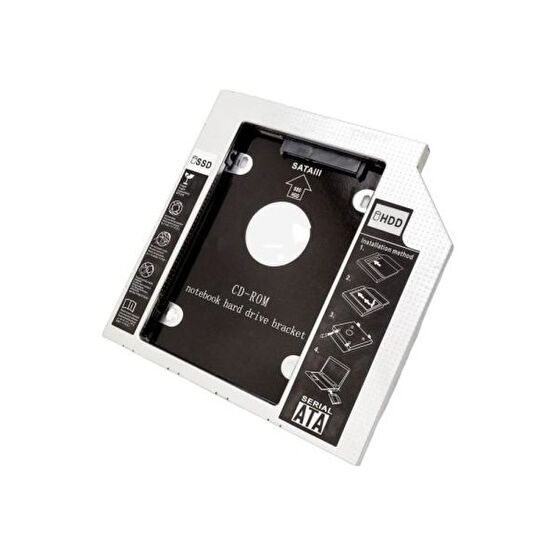 Hadron HD967/100 HDD Caddy Serıal Ata 12.7mm HDD Kutuları Fiyatı