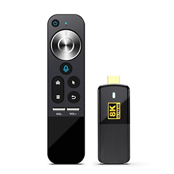 Hakopro H96 Max M3 8K Ultra HD Android 13 4 Çekirdek Rk3528 İşlemci 2 GB RAM 16 GB Hafıza TV Stick Medya Oynatıcı / Player Fiyatı