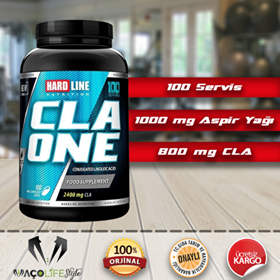 Hardline Cla One 1000 Mg 100 Jel Kapsul Sporcu Besinleri Fiyatı