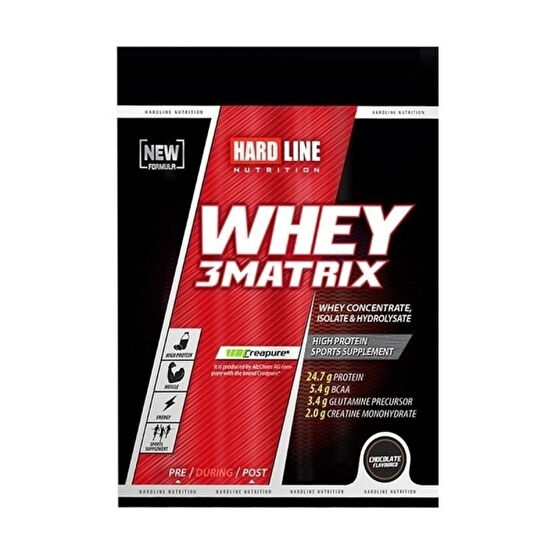 Hardline Nutrition Hardline Whey 3matrix 30 gr Tek Kullanımlık - Çilek Protein Tozları Fiyatı