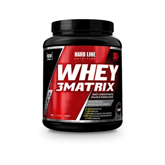 Hardline Whey 3 Matrix Çilekli 908 gr Protein Tozu Protein Tozları Fiyatı