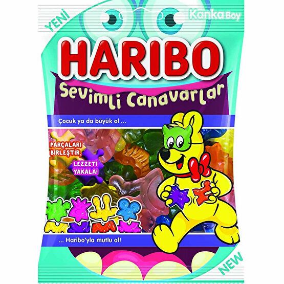 Haribo Sevimli Canavarlar 80 G Şekerleme Sakız Fiyatı