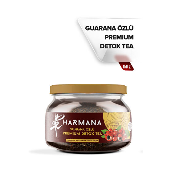 HARMANA Guarana Özlü Premium Detox Tea 2 Aylık Kullanım 150 Gr Çay Fiyatı
