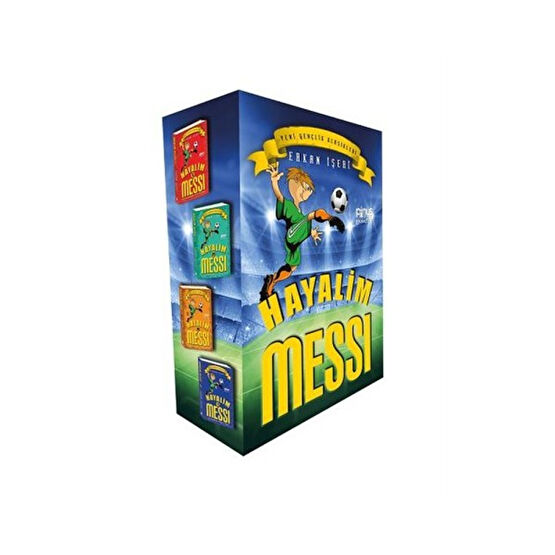 Hayalim Messi Seti (4 Kitap Kutulu) - Erkan İşeri Çocuk Roman Fiyatı