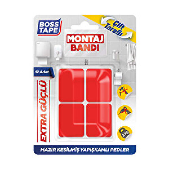 Hazir Kesik Montaj Bant 12'li 25x30 Bant Fiyatı