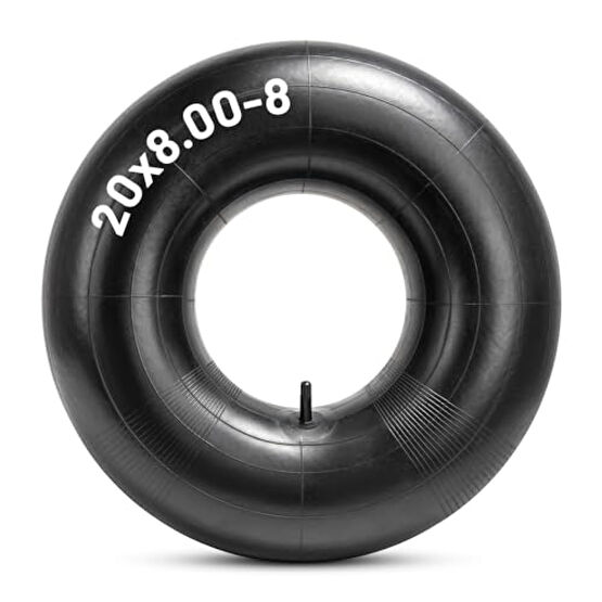 Heavy Duty 20x8.00-8 Inner Tube, 20x8-8, 20x10.00-8, 20x10-8 18x6.50-8, 18x7.50-8, 18x8.50-8 18x9.50-8 Universal Fit Tire Tube with TR13 Straight Valve Stem for Mower/Tractor/Golf Cart and More 1 PCS Lastikler Fiyatı