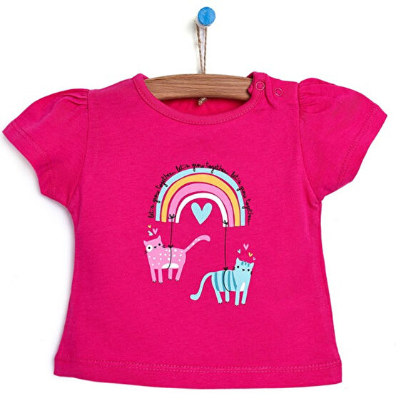 Hello Baby  Basic Kız Bebek Tshirt Bebek T-shirt Fiyatı