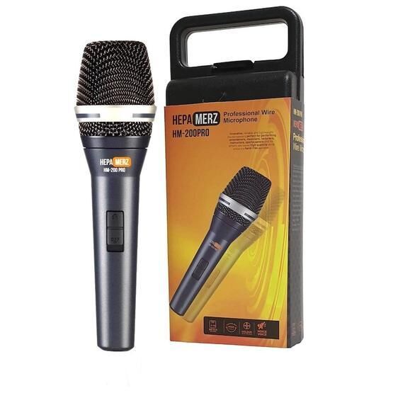 Hepa Merz HM-200 Pro Profesyonel Kablolu EL Mikrofonu